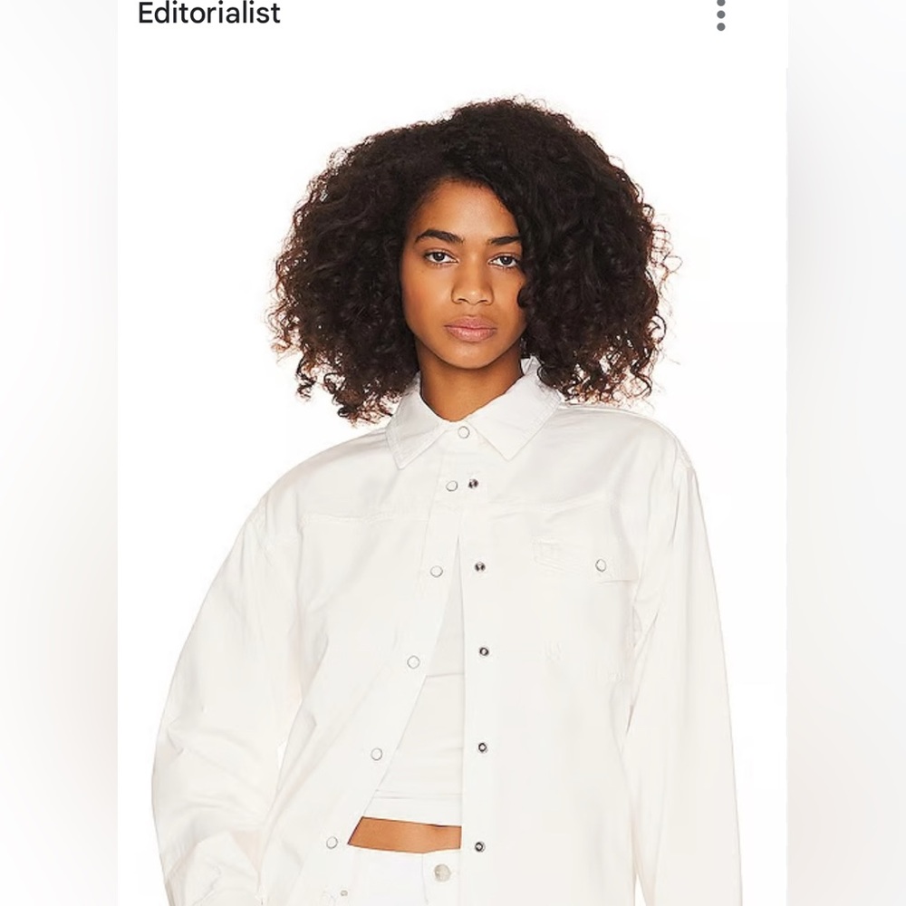 White Button-Up Shirt